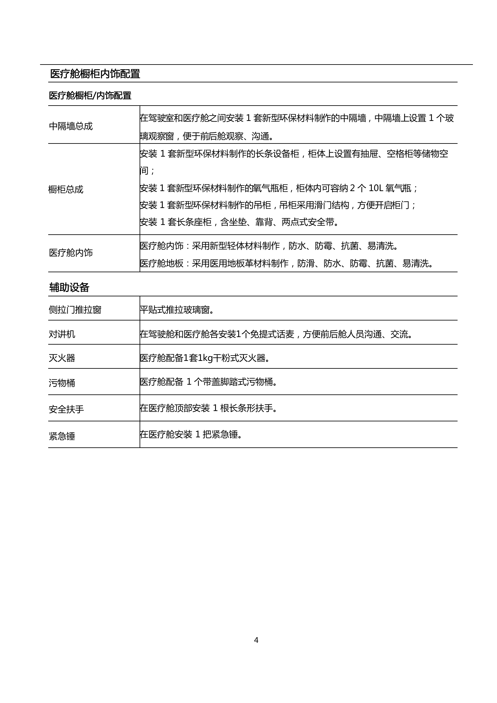 依維柯得意救護車(chē) 監護負壓型(圖4)